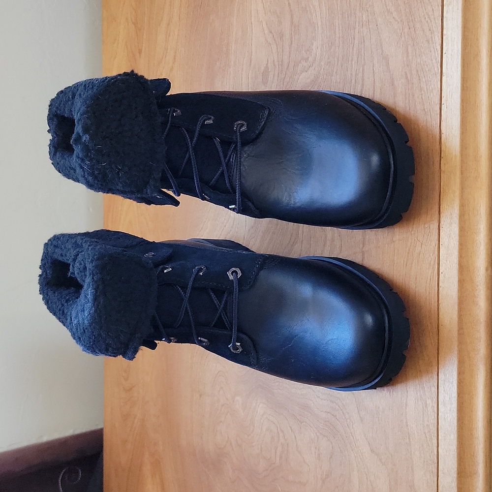 Timberland waterproof wool lined boots